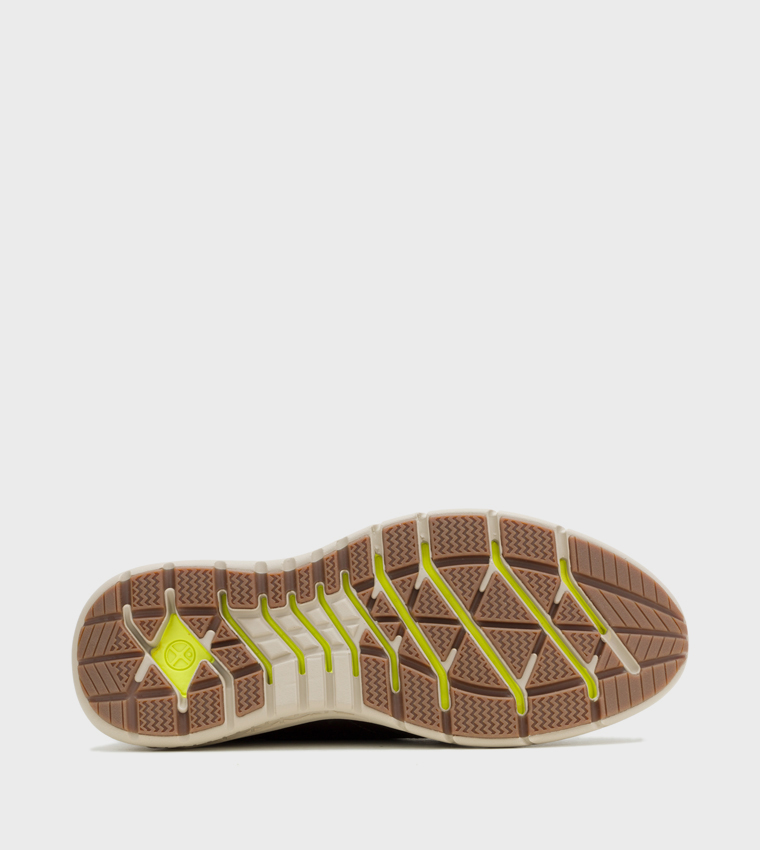 Solid Round Toe Lace-Up Shoes