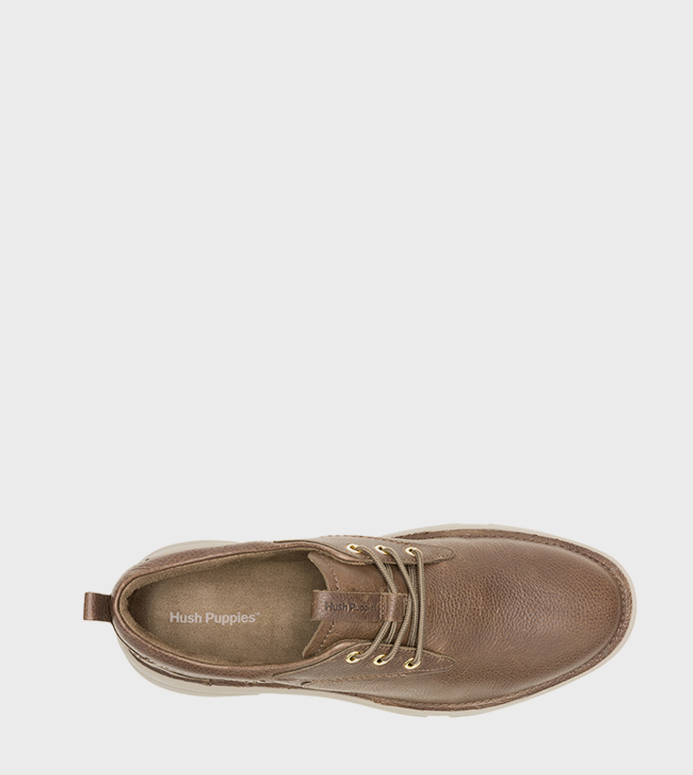 BAYLOR Round Toe Lace-Up Shoes