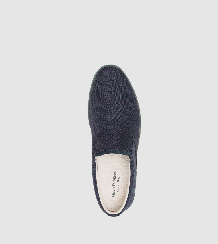 Buy Hush Puppies BRIGGS PT STEP IN Slip On Shoes In Navy | 6thStreet UAE