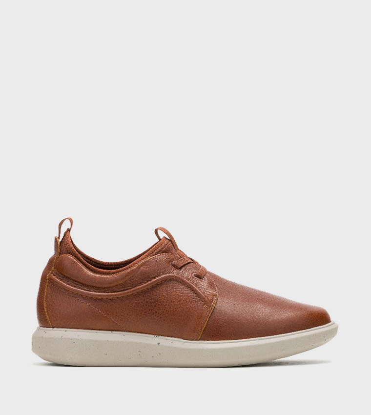 Round Toe Lace-Up Sneakers