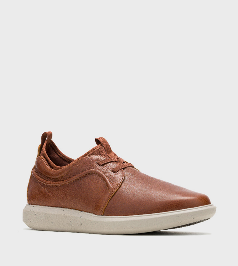 Round Toe Lace-Up Sneakers