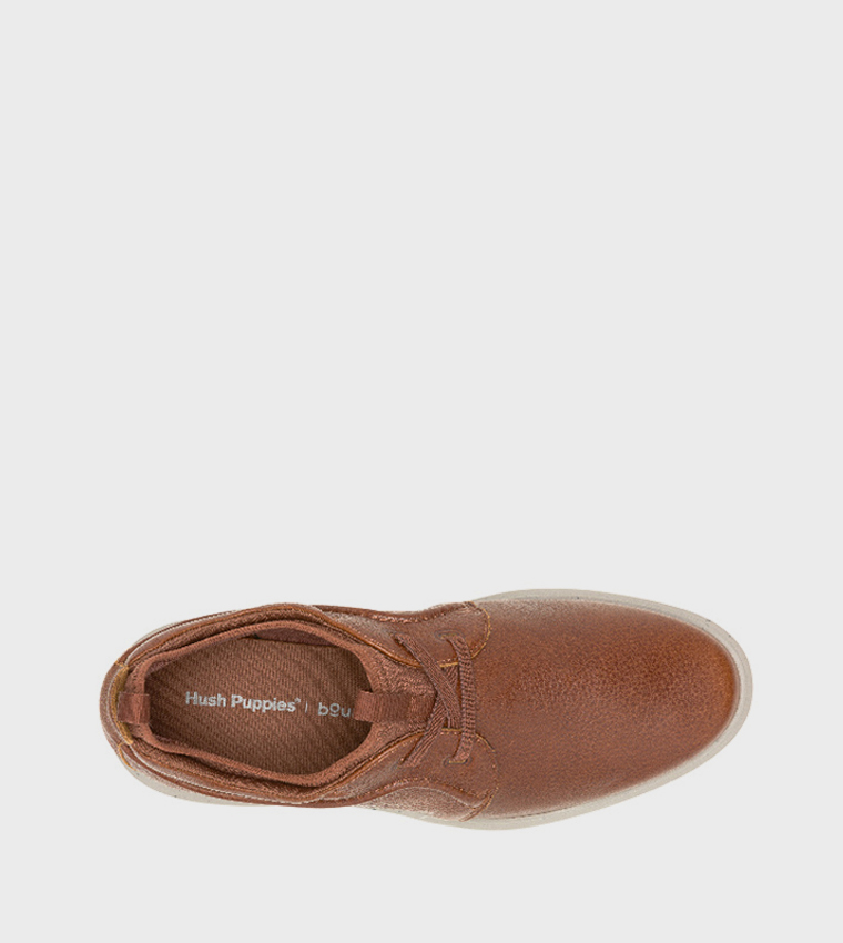 Round Toe Lace-Up Sneakers