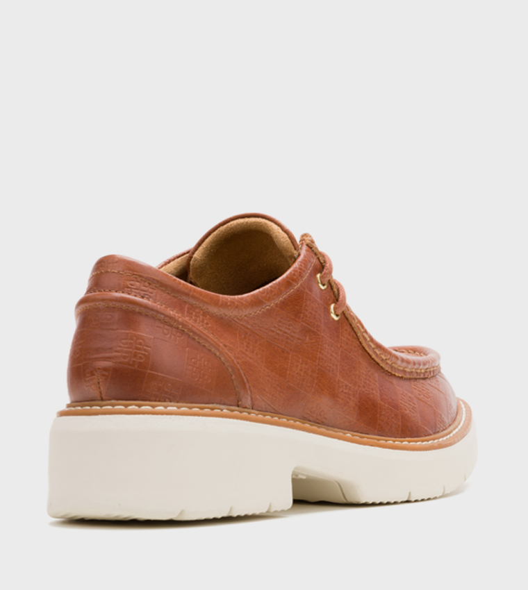 JODIE Monogram Patterned Tyrolean Shoes
