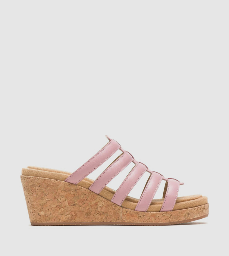 Hush puppies pink sandals best sale