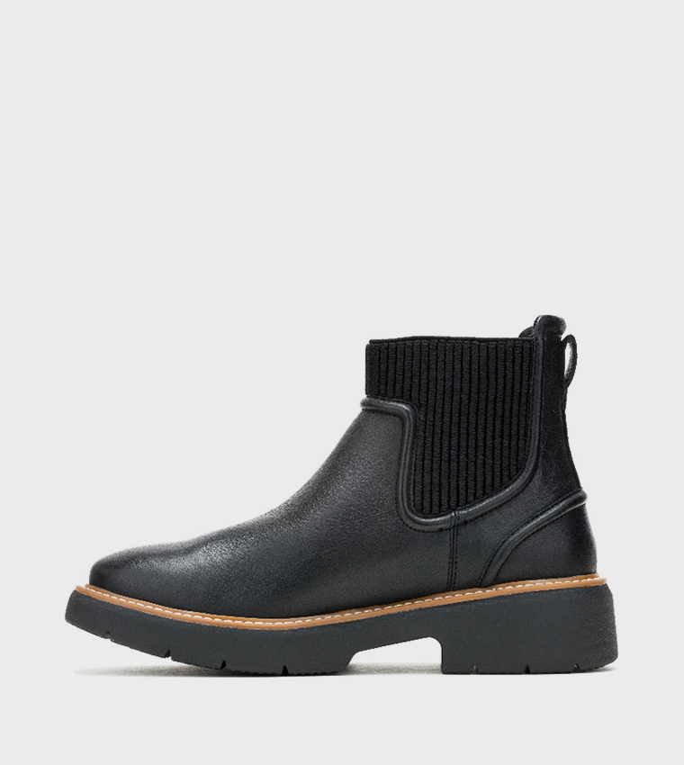 JODIE Textured Chelsea Boots