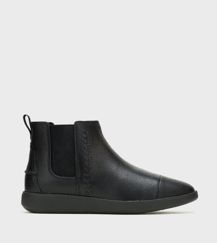 AURA Textured Chelsea Boots