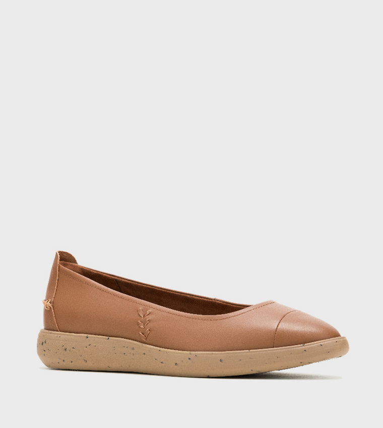 AURA Almond Toe Ballerinas