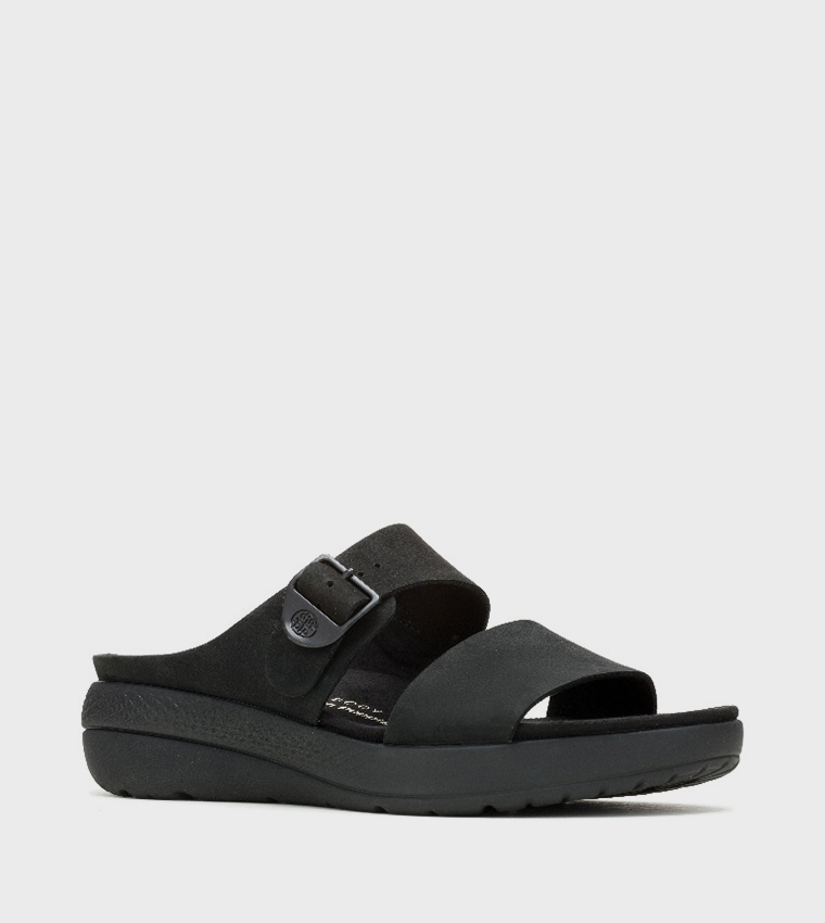 BREATHE Buckled Comfort Sandals