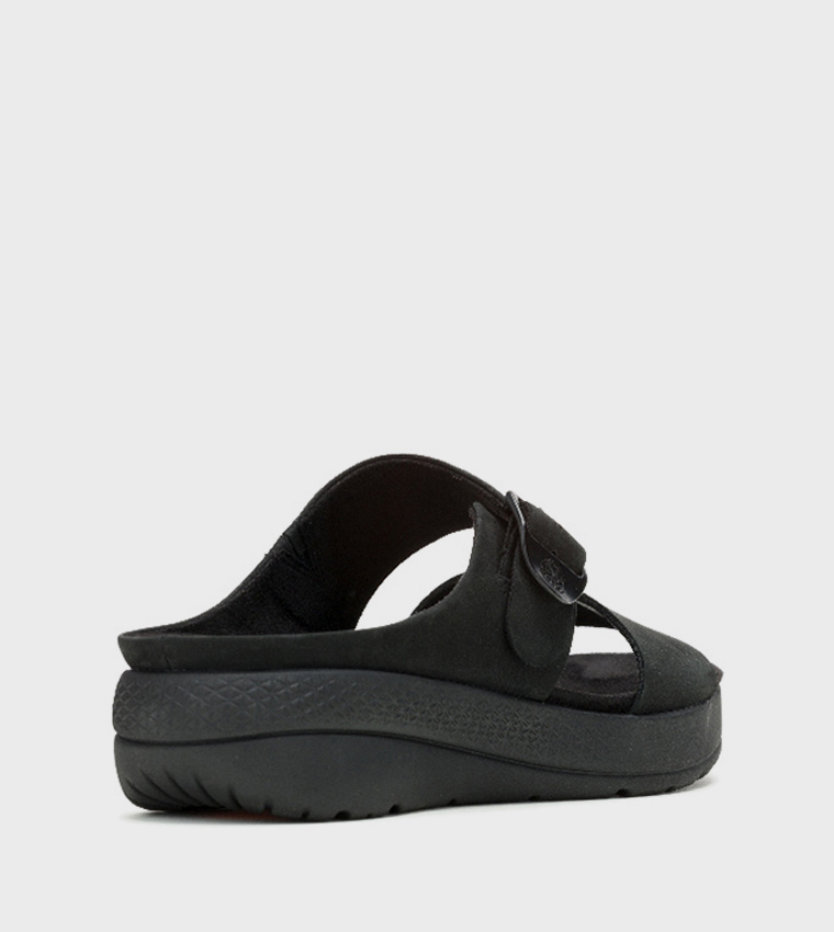 BREATHE Buckled Comfort Sandals