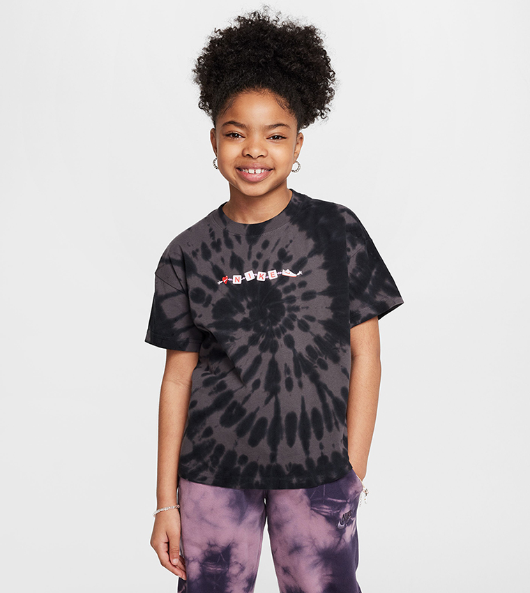 tie dye nike tee