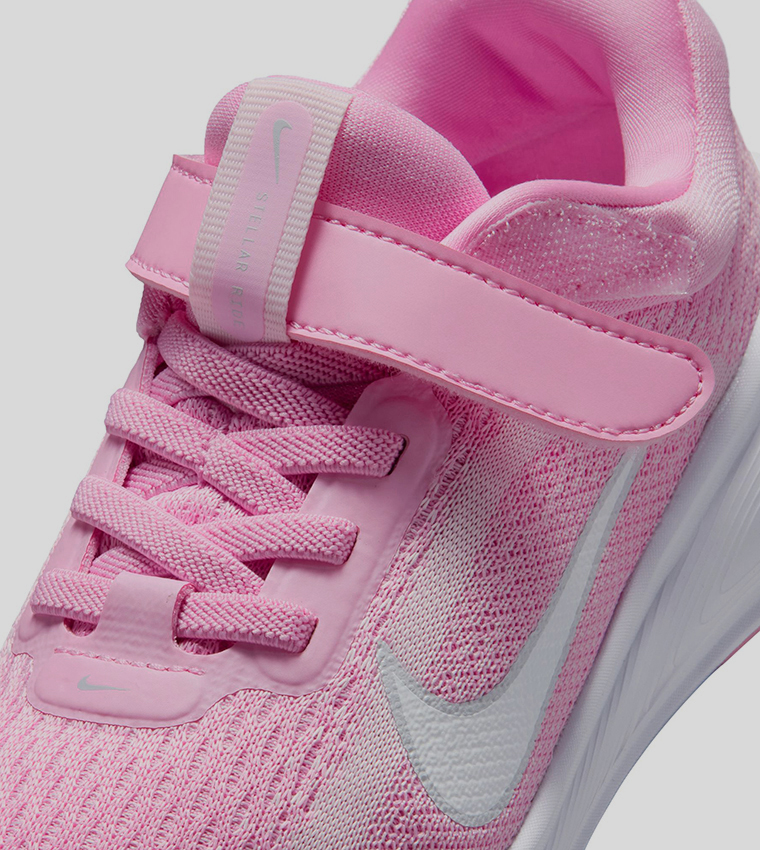 STELLAR RIDE Logo Detail Velcro Running Shoes