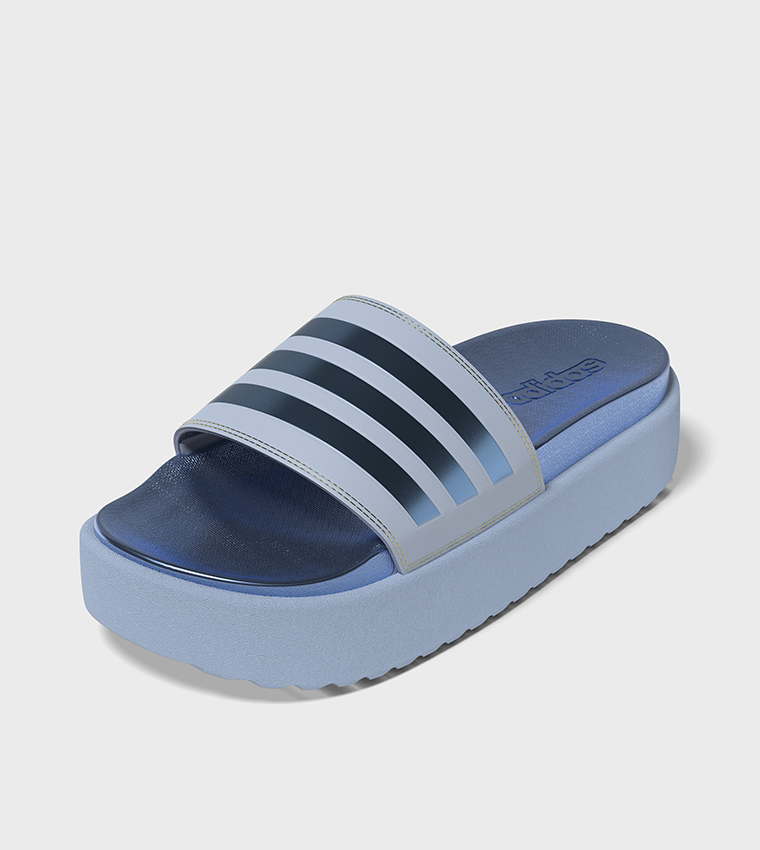 Adidas platform sandals hotsell