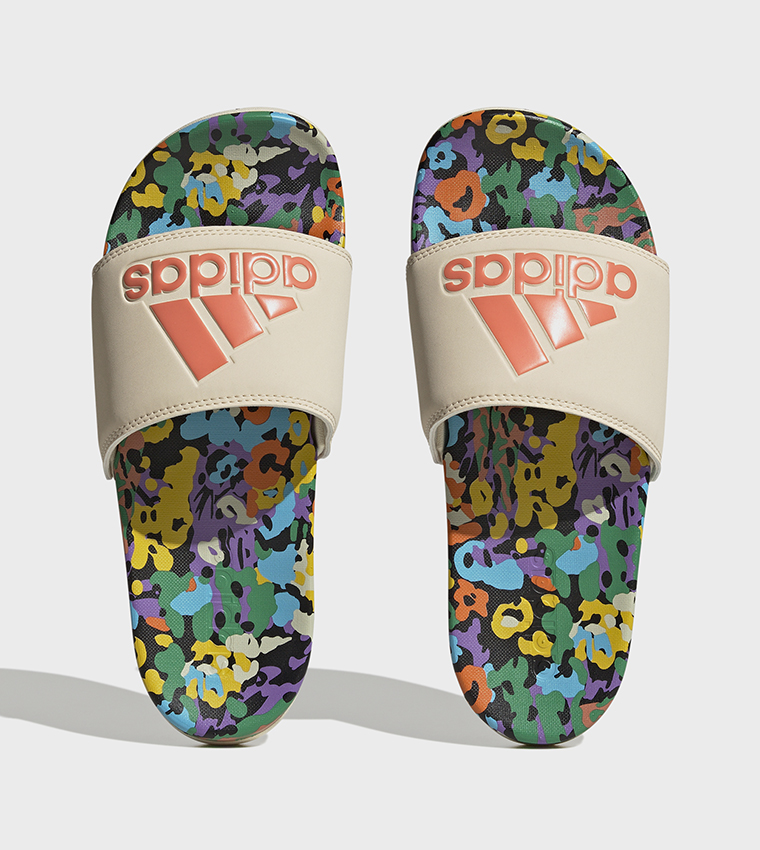 Adidas adilette floral new arrivals