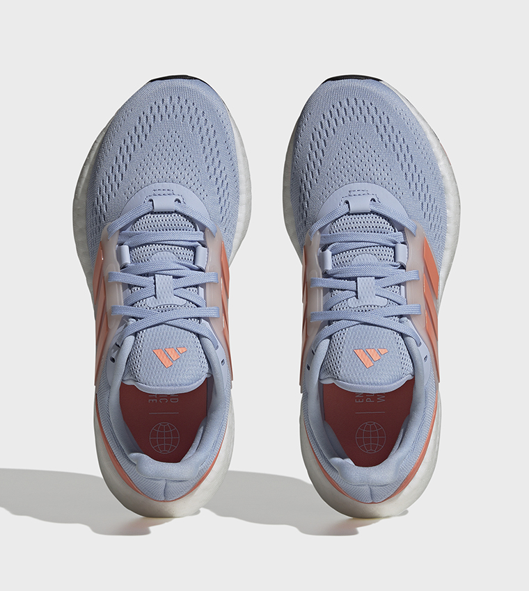 Buy Adidas PUREBOOST Mesh Lace Up Running Shoes In Multiple Colors 6thStreet Qatar