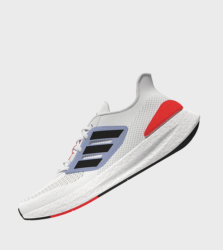 حذاء رياضي بيوربوست شبكي برباط 