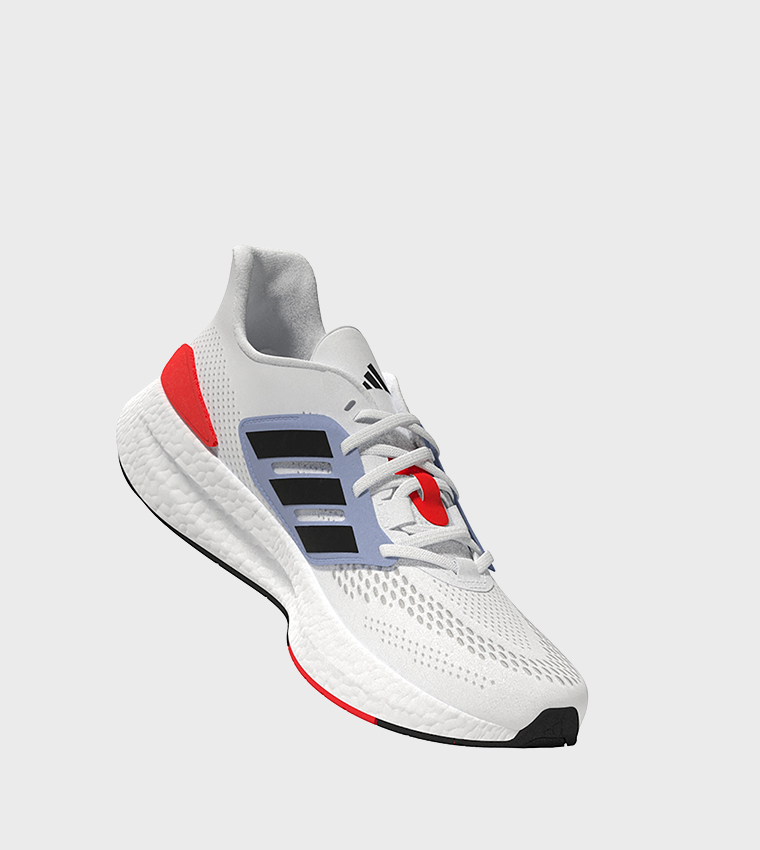 حذاء رياضي بيوربوست شبكي برباط 