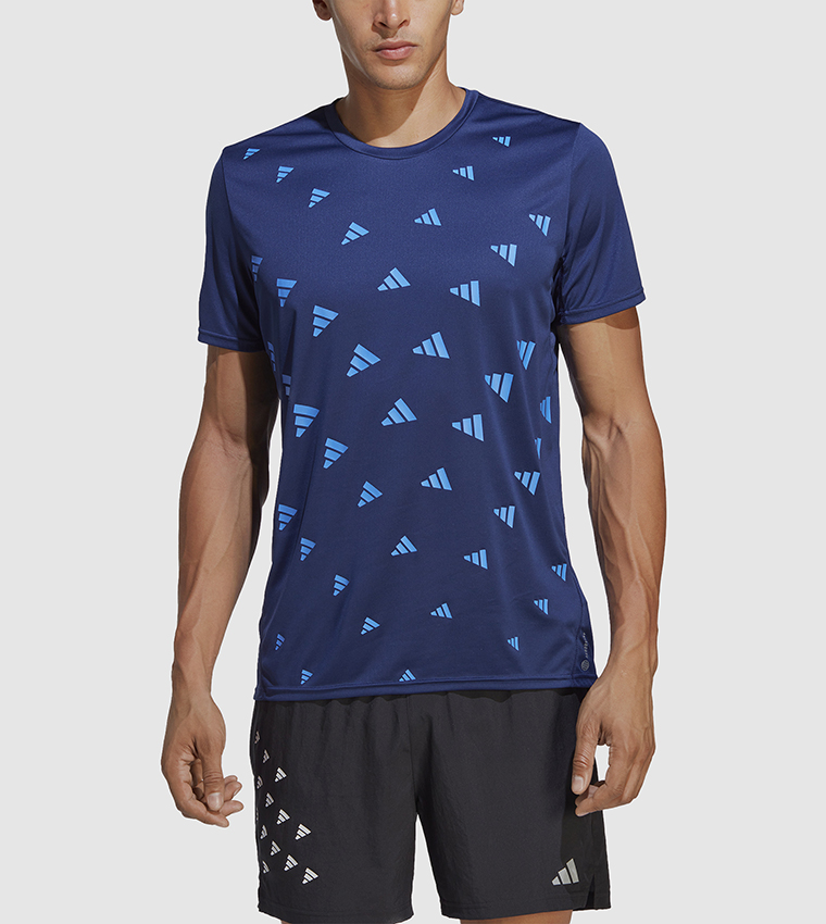 Logo Detail Crew Neck Athleisure T-Shirt