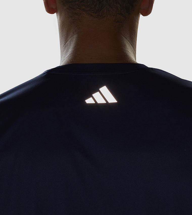 Logo Detail Crew Neck Athleisure T-Shirt