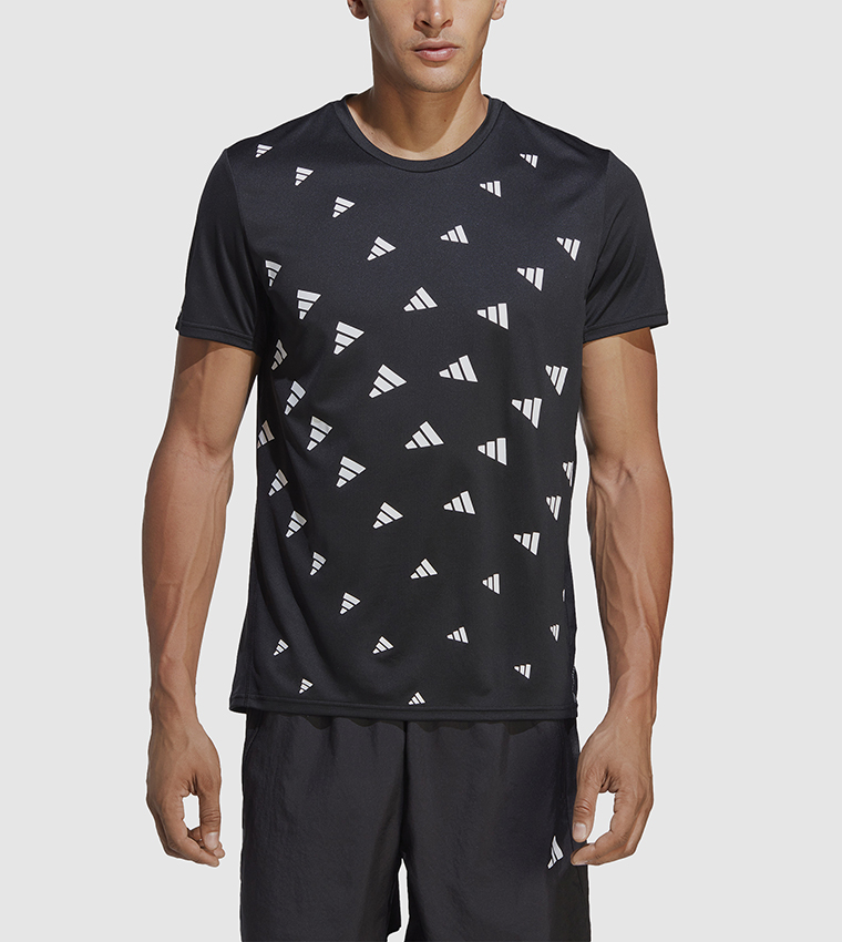 Logo Detail Crew Neck Athleisure T-Shirt