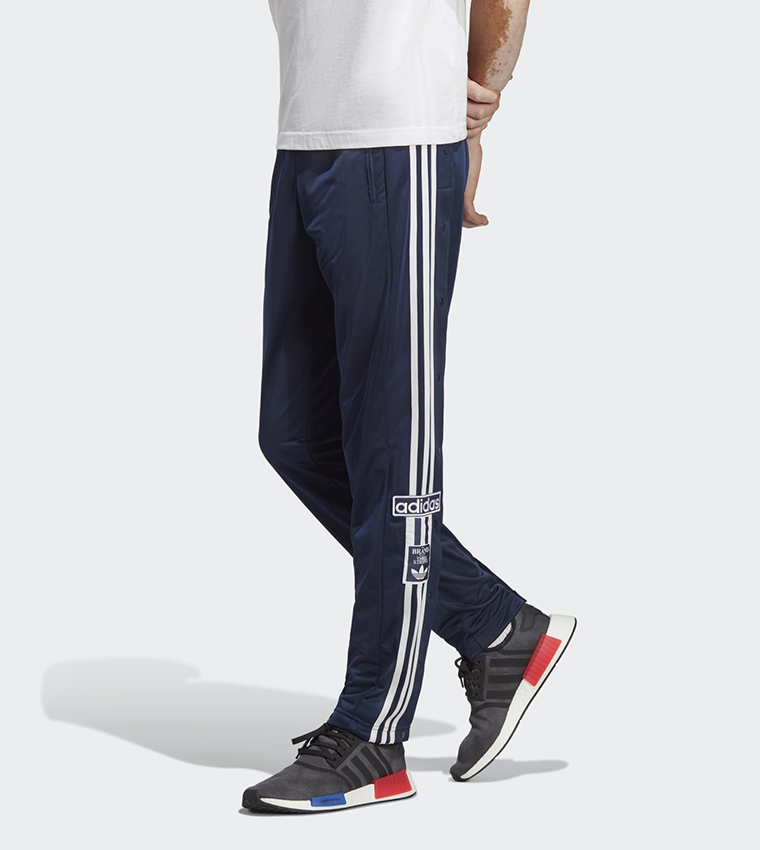 adidas Originals Retro Classic Track Pants Blue Joggers Trefoil Bottoms Men  Size | eBay