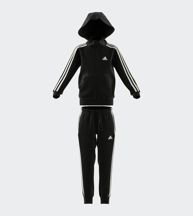 Essentials 3-Stripes Shiny Tracksuit