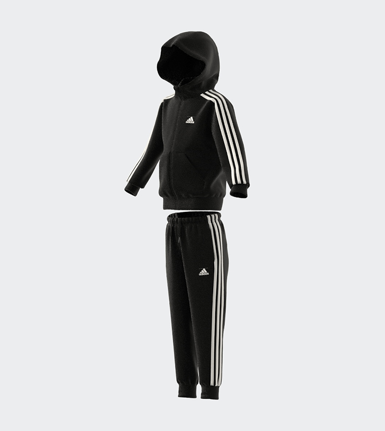Essentials 3-Stripes Shiny Tracksuit