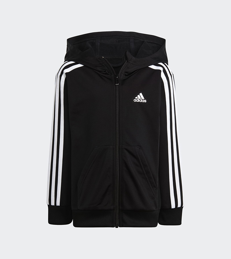 Essentials 3-Stripes Shiny Tracksuit