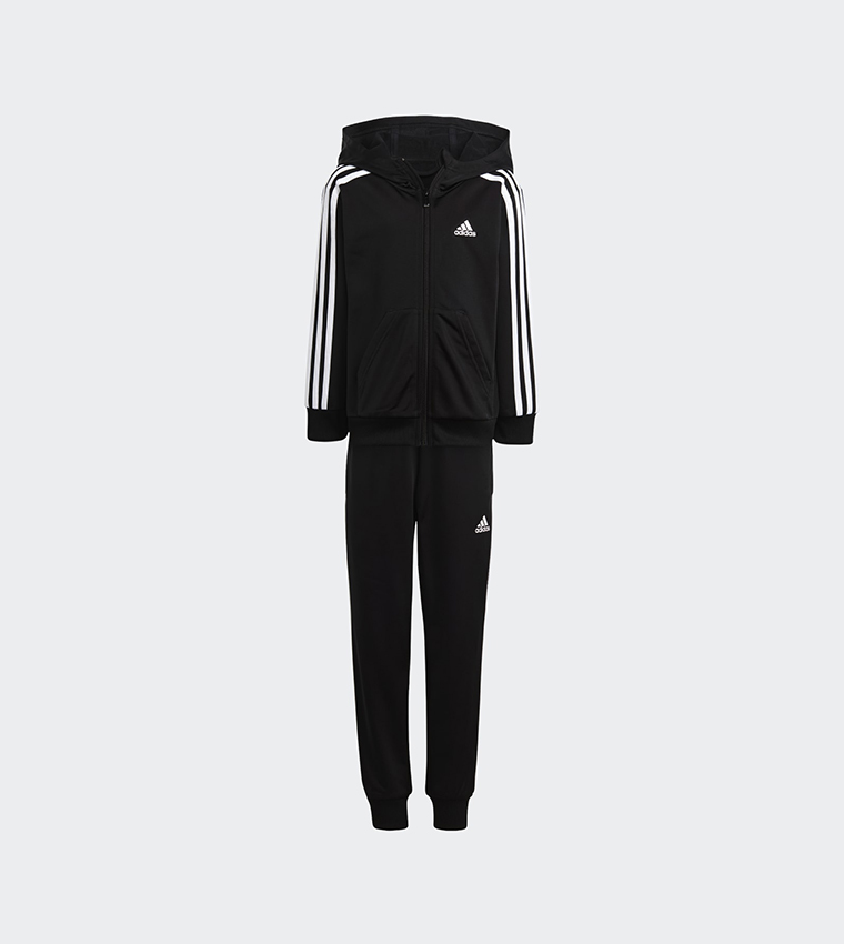 Essentials 3-Stripes Shiny Tracksuit