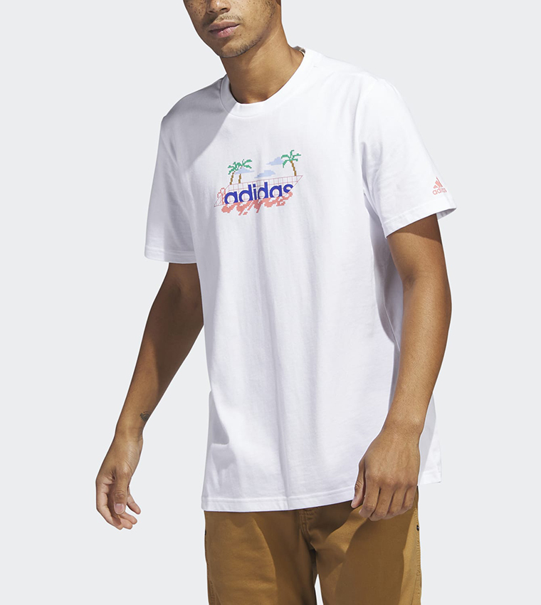 Adidas linear best sale 2.0 t shirt