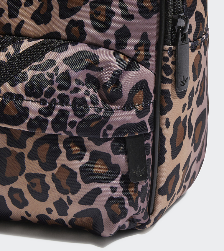 Adidas leopard print online backpack