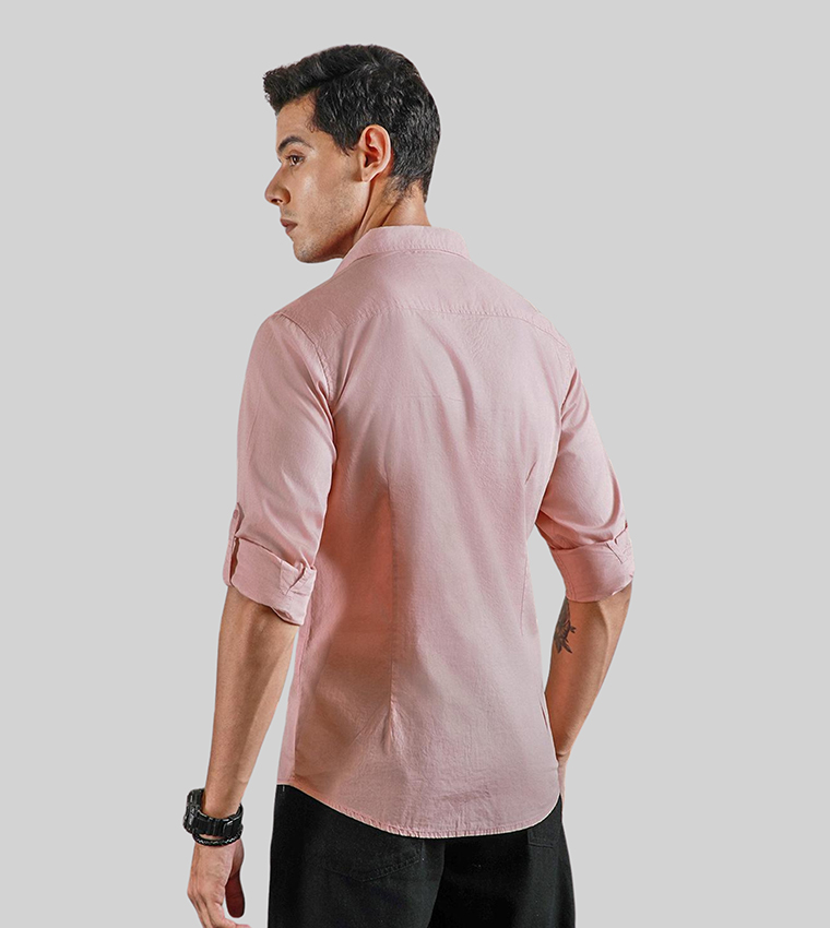 Solid Long Sleeves Shirt