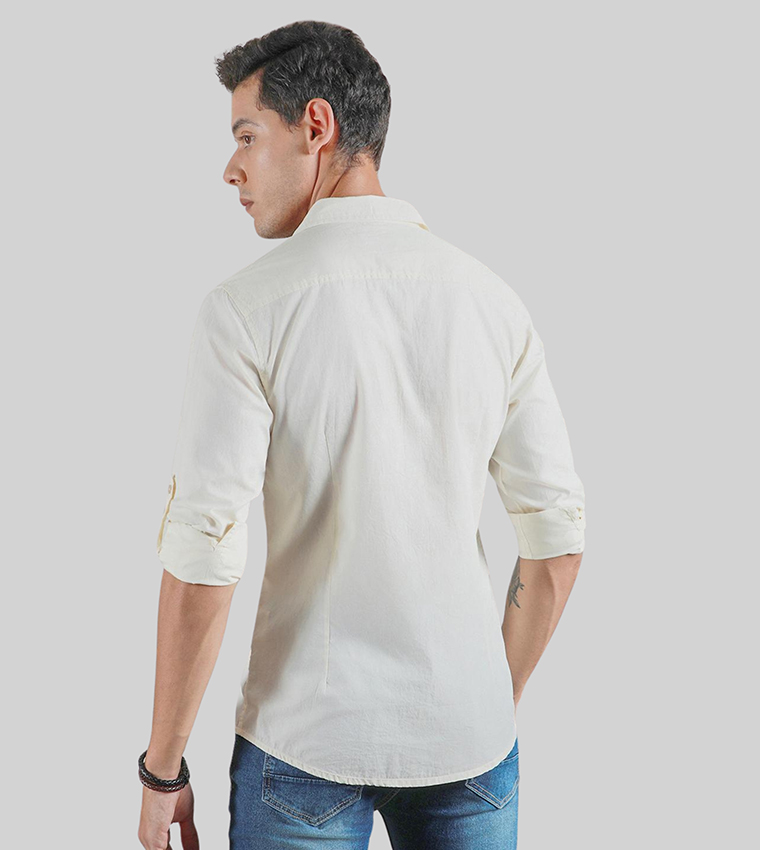 Solid Long Sleeves Shirt
