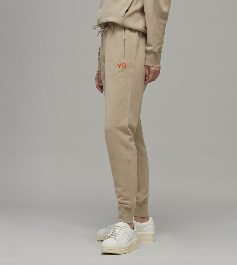 Buy Adidas Y 3 Classic Terry Cuffed Joggers In Khaki