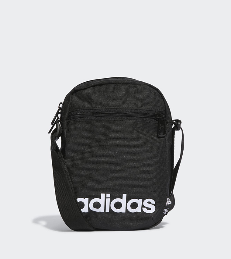 حقيبة كروس بودي بطبعة العلامة التجارية مع حافظة هاتف 