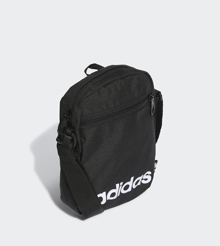 حقيبة كروس بودي بطبعة العلامة التجارية مع حافظة هاتف 