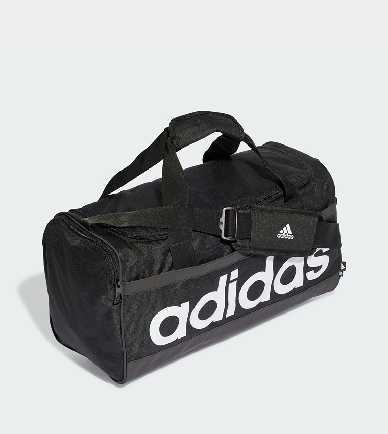 Buy Adidas LINEAR Logo Detail Duffle Bag In Black 6thStreet Bahrain