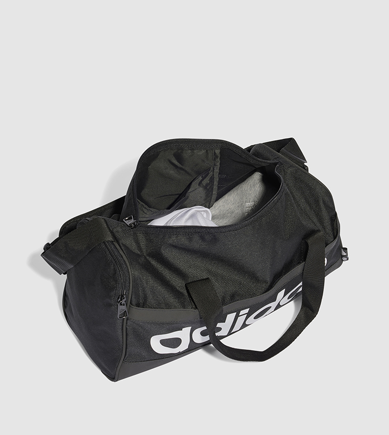 Buy Adidas Essentials Linear Extra Small Duffel Bag In Black