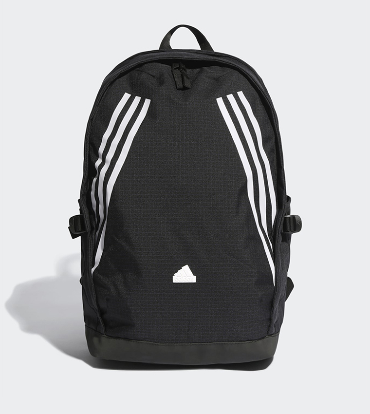 Buy Adidas 3 Stripes Logo Detail Backpack In Black | 6thStreet Qatar