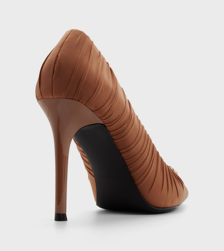 HUDAA Pointed Toe Stiletto Heel Pumps