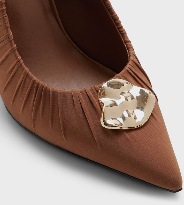 HUDAA Pointed Toe Stiletto Heel Pumps