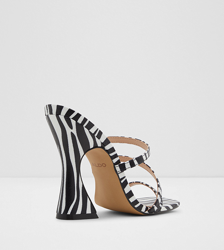 Buy Aldo Hugar Square Toe Chunky Heeled Sandals Pillow Walk Collections In Black 6thStreet Qatar