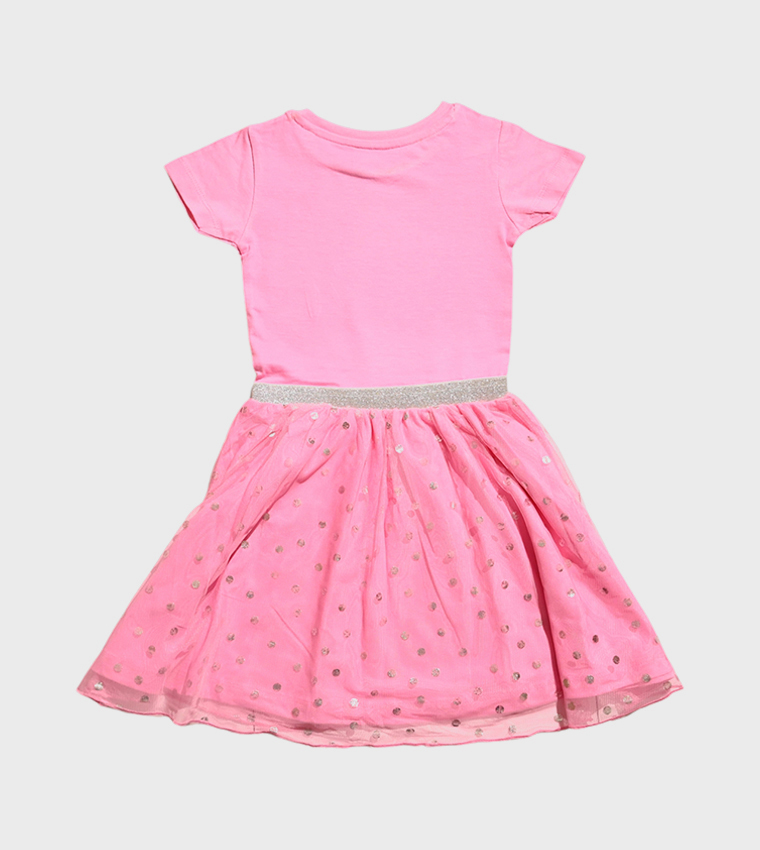 L.O.L. Surprise Girls Short Sleeves Tulle Dress