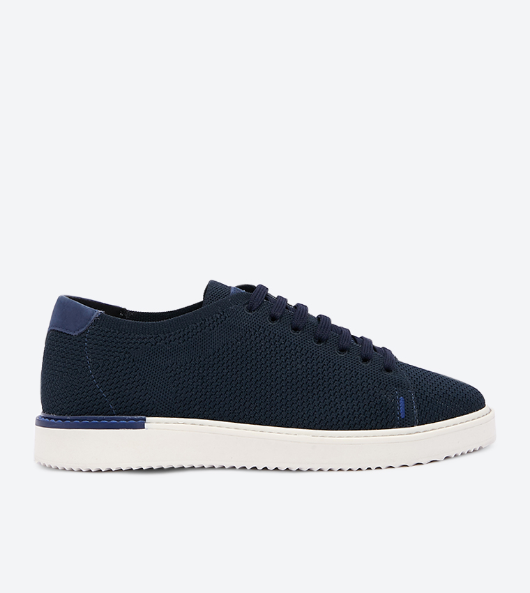 Navy hush puppies online