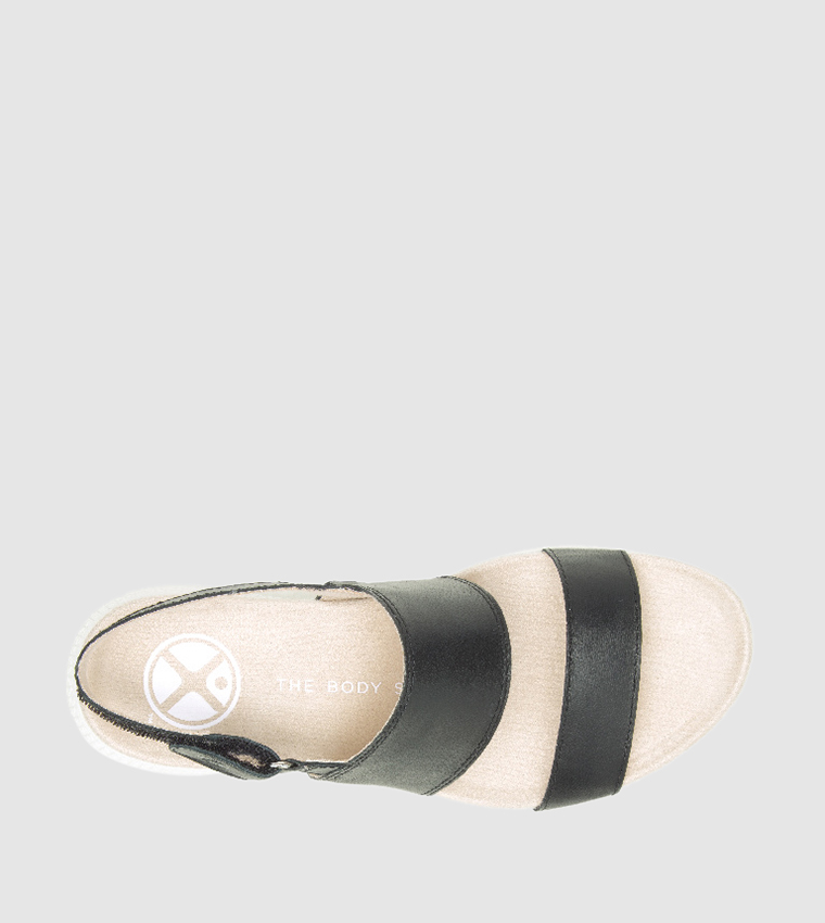 Breathe Peep Toe Slingback Wedge Sandals