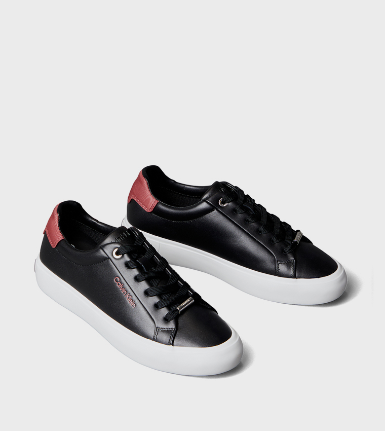 Logo Printed Lace-Up Sneakers