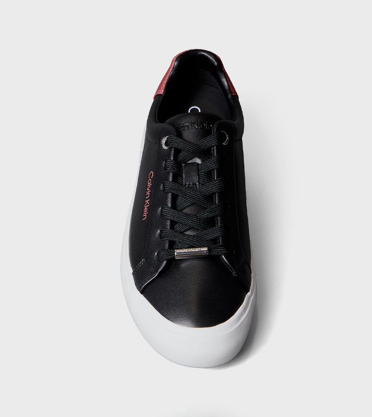 Logo Printed Lace-Up Sneakers