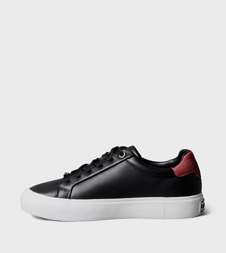 Logo Printed Lace-Up Sneakers