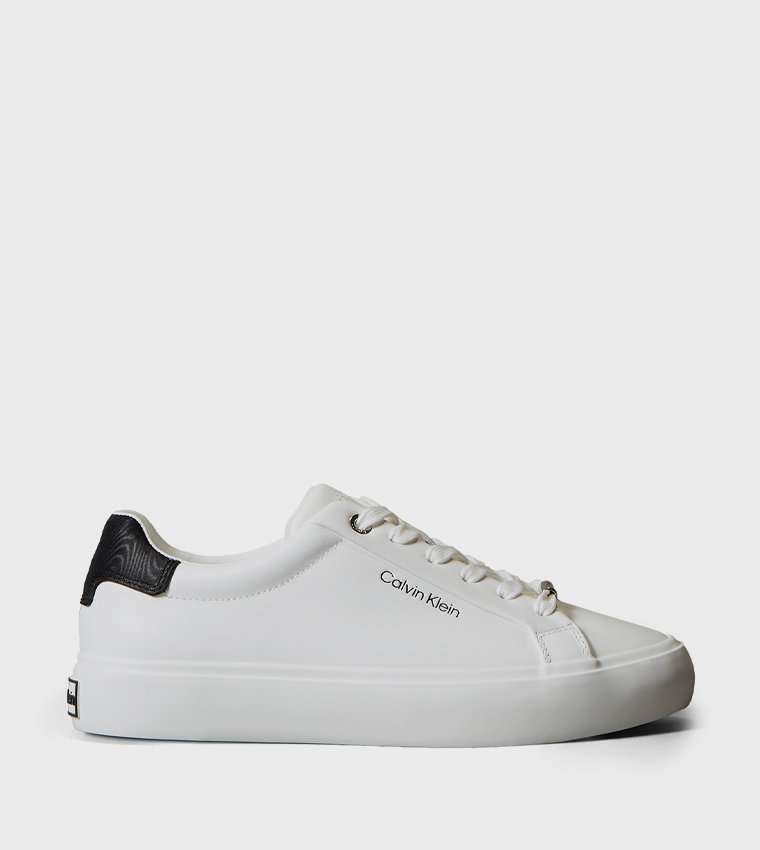 Logo Printed Lace-Up Sneakers