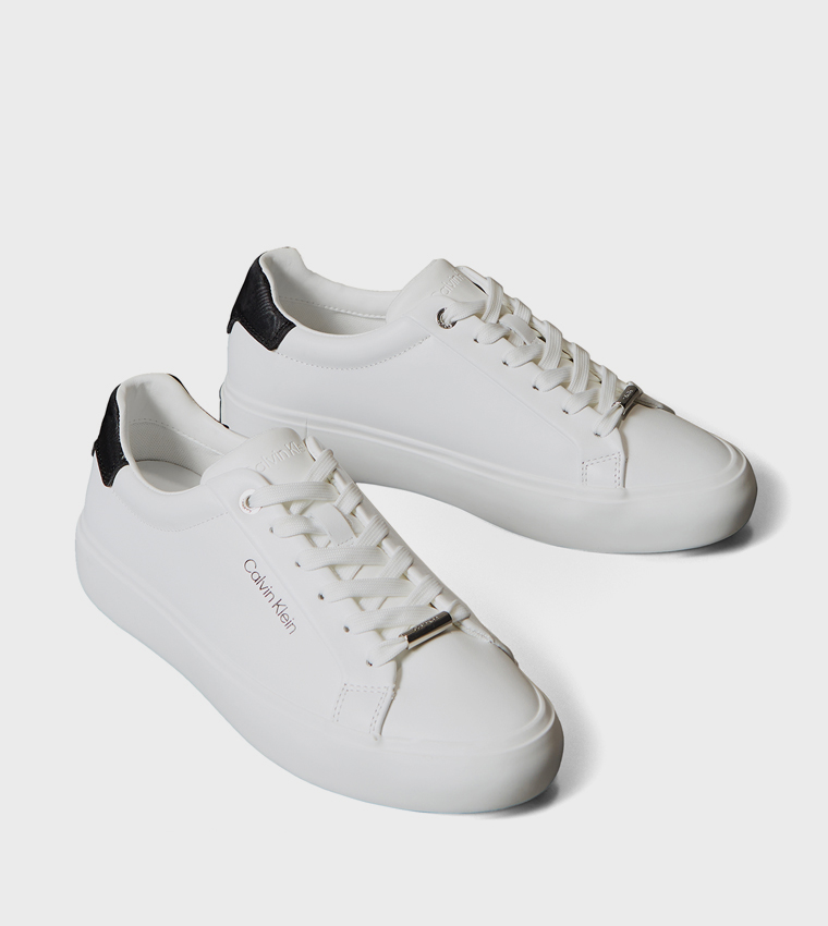 Logo Printed Lace-Up Sneakers