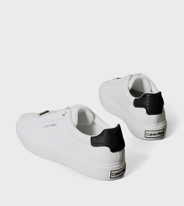 Logo Printed Lace-Up Sneakers